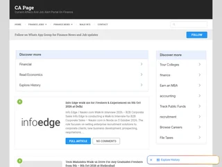 CA Page screenshot preview CA Page screenshot preview