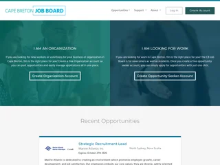 Cape Breton Job Board platform preview Cape Breton Job Board platform preview