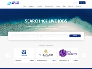 Career Maldives screenshot preview