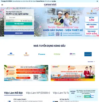 CareerViet platform preview