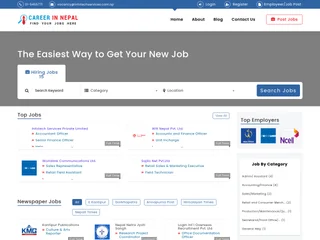 Career In Nepal platform preview Career In Nepal platform preview