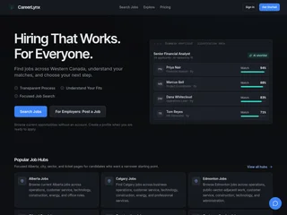 CareerLynx screenshot preview