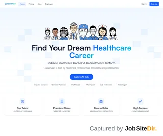 CareerMed platform preview