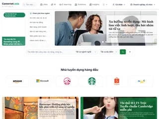 Careernet.asia platform preview