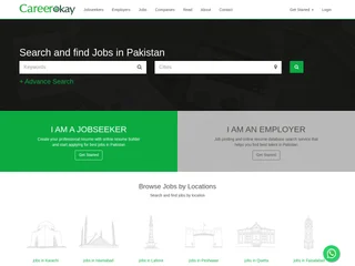 CareerOkay.com platform preview CareerOkay.com platform preview