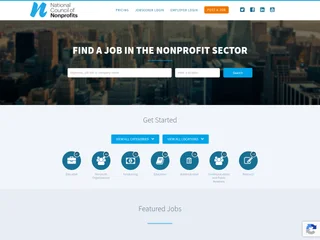 Nonprofit Jobs and Career Center screenshot preview