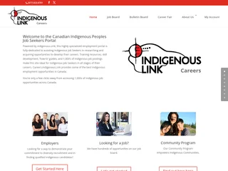 Careers.Indigenous.Link screenshot preview