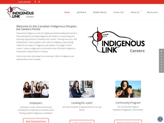 Careers.Indigenous.Link platform preview Careers.Indigenous.Link platform preview