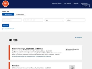 LiveAndWorkInMaine platform preview