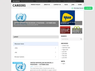 CAREERS - Online Careers platform preview