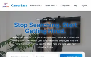CareerSasa screenshot preview CareerSasa screenshot preview
