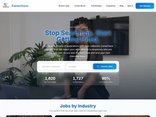CareerSasa platform preview CareerSasa platform preview