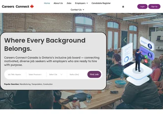 Careers Connect Canada screenshot preview