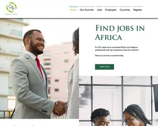 Careers in Africa platform preview