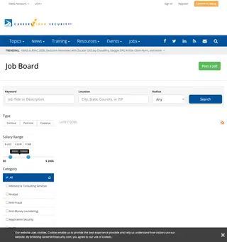 CareersInfoSecurity platform preview