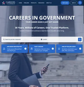 Careers In Government screenshot preview