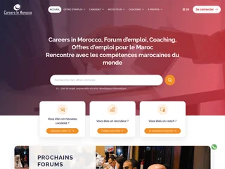 Careers in Morocco platform preview