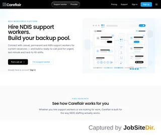Careflair platform preview
