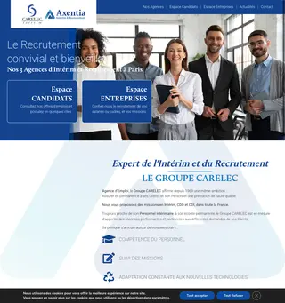 Groupe CARELEC screenshot preview