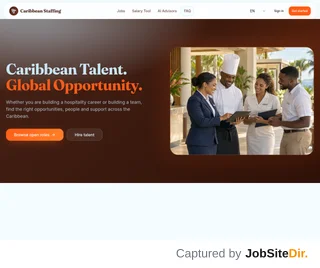 Caribbean Staffing platform preview Caribbean Staffing platform preview