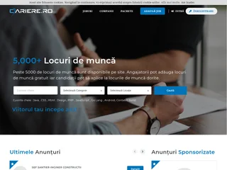 Cariere platform preview Cariere platform preview