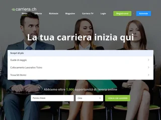 Carriera.ch screenshot preview