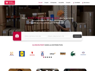 Carrière Distribution platform preview Carrière Distribution platform preview
