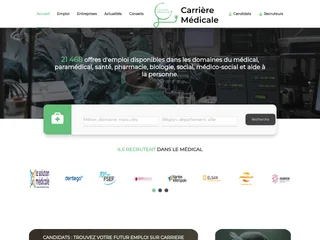 Carrière Médicale platform preview Carrière Médicale platform preview