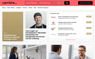 Carriere.nu screenshot preview