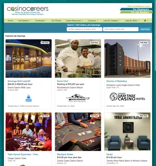 Casino Careers screenshot preview