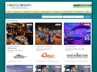 Casino Careers platform preview Casino Careers platform preview