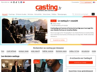 Casting.fr screenshot preview Casting.fr screenshot preview