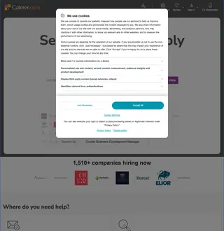 Caterer.com platform preview