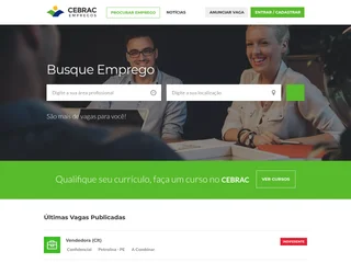 Cebrac Empregos screenshot preview