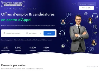 Centre d'Appel Maroc screenshot preview Centre d'Appel Maroc screenshot preview