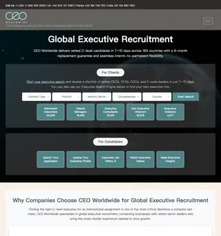 CEO Worldwide platform preview