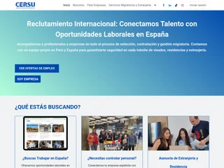 CERSU platform preview CERSU platform preview