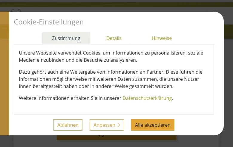 cesar-jobs.de job board platform screenshot showing job search interface