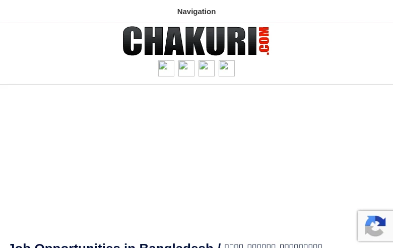 Chakuri job board platform screenshot showing job search interface