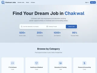 ChakwalJobs.com screenshot preview ChakwalJobs.com screenshot preview