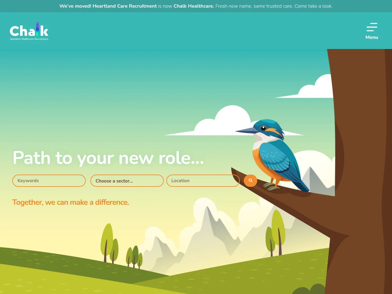 Chalk Healthcare screenshot Chalk Healthcare website screenshot