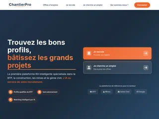 ChantierPro screenshot preview