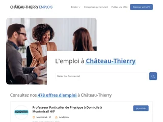 Château-Thierry Emplois screenshot preview