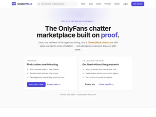 ChatterMock screenshot preview ChatterMock screenshot preview