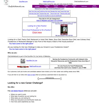 ChefJobsNetwork.com platform preview