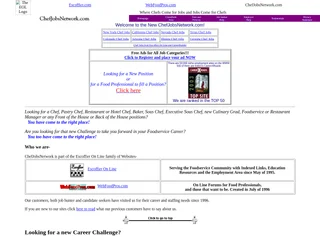 ChefJobsNetwork.com platform preview ChefJobsNetwork.com platform preview