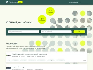 chefsjobb.nu screenshot preview chefsjobb.nu screenshot preview