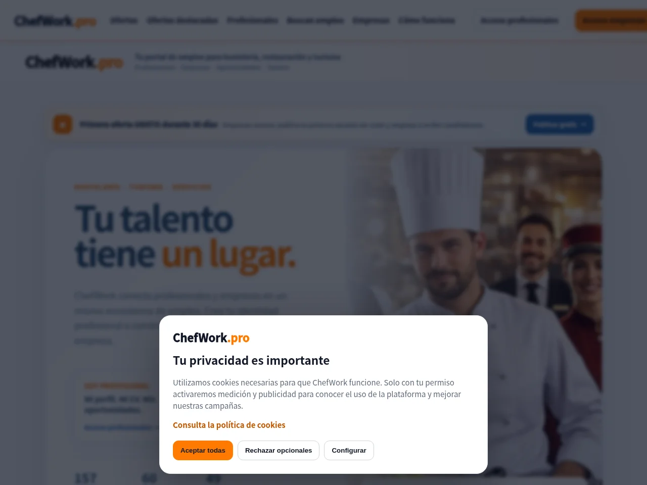 ChefWork screenshot ChefWork website screenshot