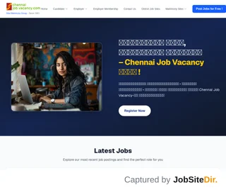 Chennai Job Vacancy platform preview