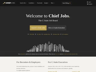 Chief Jobs platform preview Chief Jobs platform preview